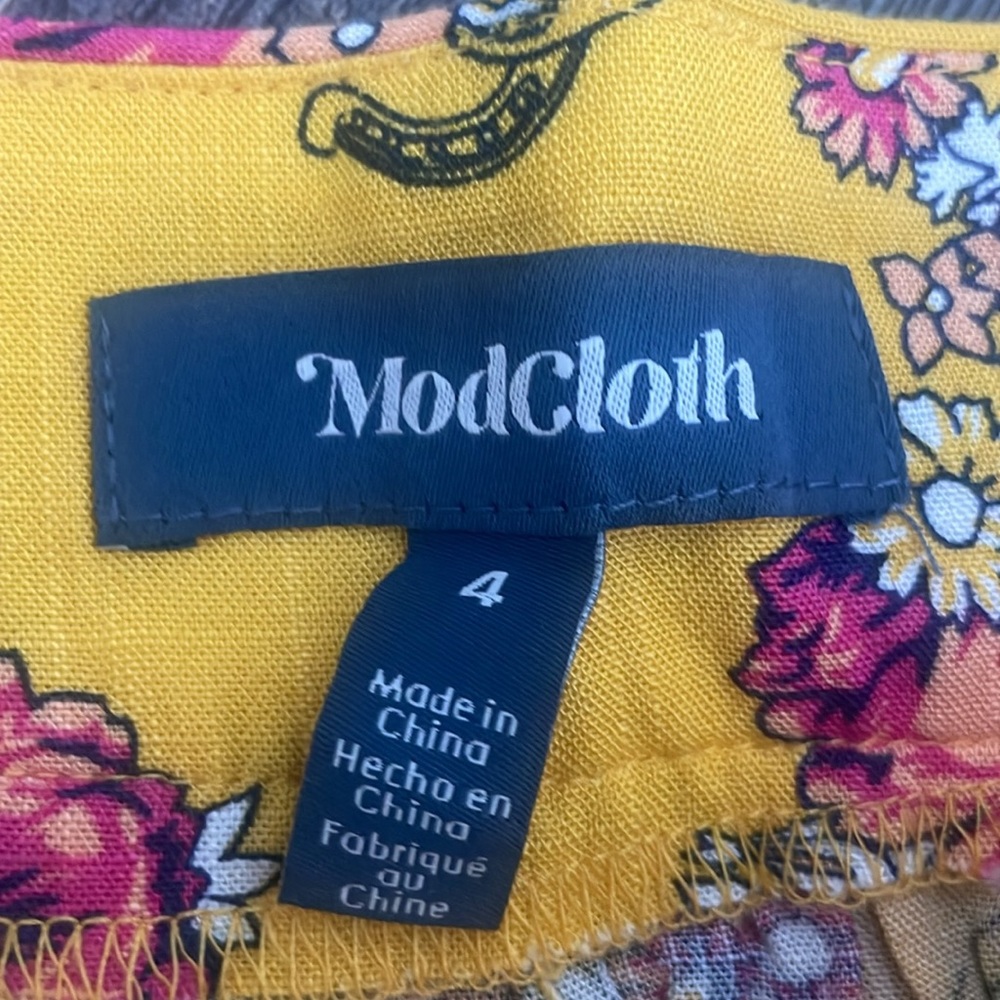 ModCloth western floral skirt - Picture 3 of 3